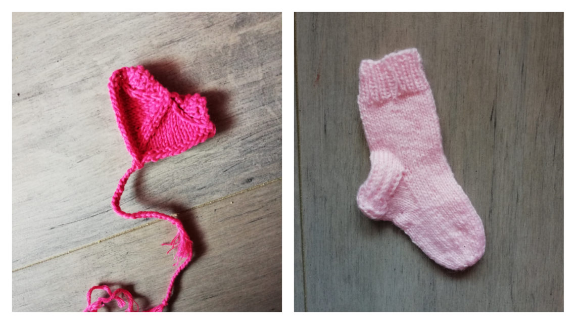 marque pages au tricot