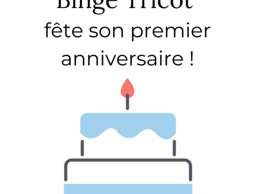 Binge Tricot fête son premier anniversaire !
