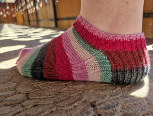 Socquettes Ginguette au tricot
