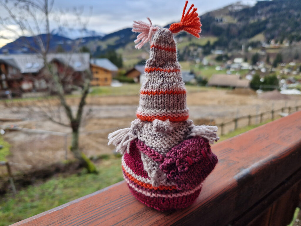 Gnome au tricot