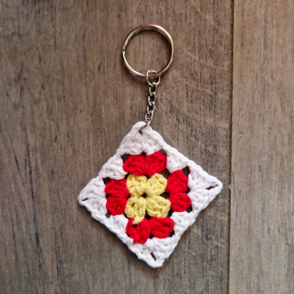 Porte-clés Gland Au Crochet Fait Main - Accessoire Décoratif Charmant Pour Sac Ou Clés