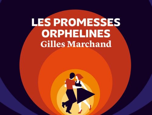 couverture du roman Les promesses orphelines, représentant un couple qui danse au centre d'une boule
