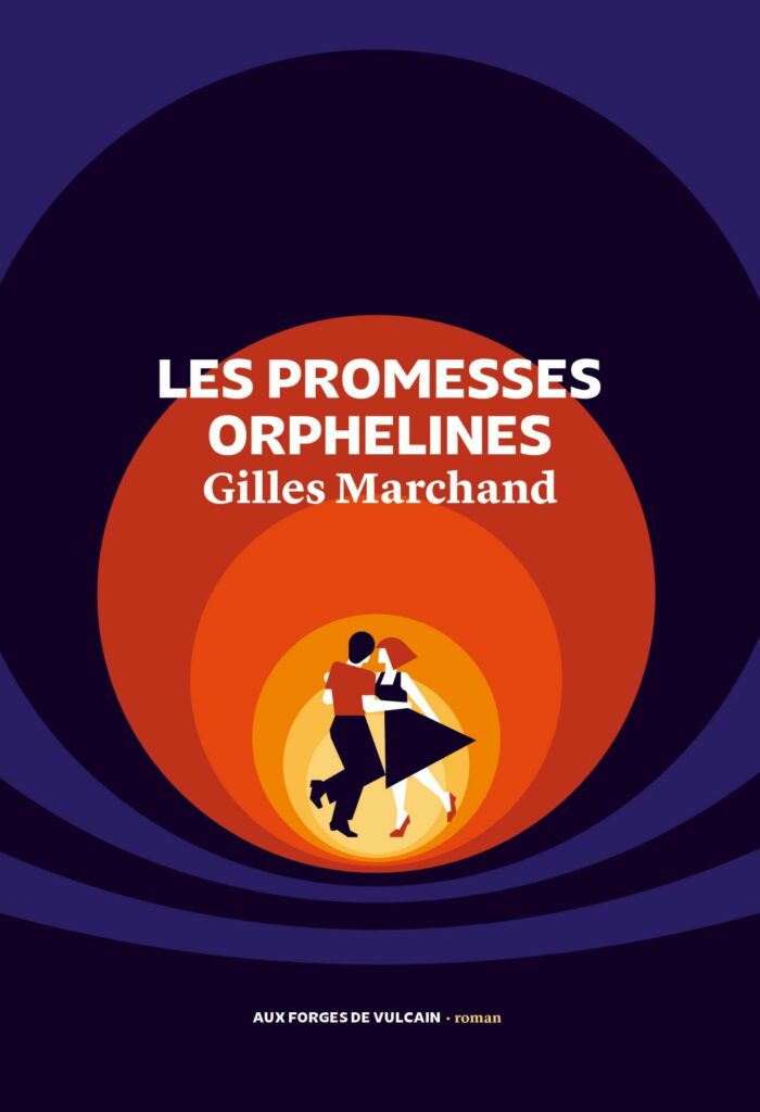 couverture du roman Les promesses orphelines, représentant un couple qui danse au centre d'une boule